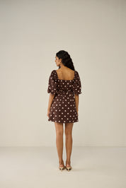 Polka Dot Mini Dress