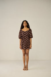 Polka Dot Mini Dress