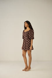 Polka Dot Mini Dress