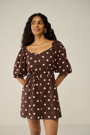 Polka Dot Mini Dress