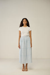 Blue Maxi Skirt