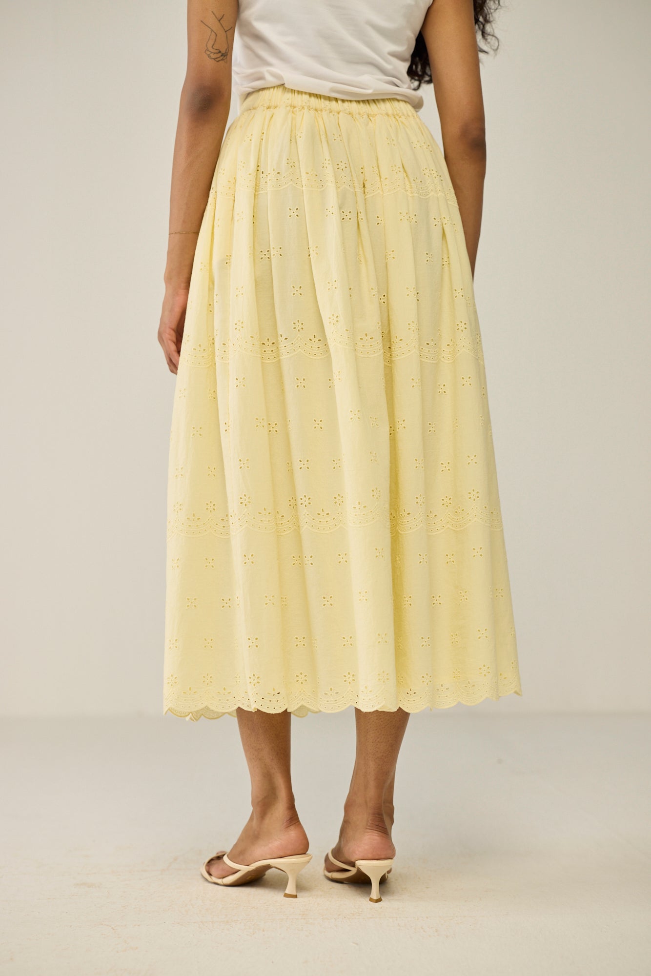 Yellow Maxi Skirt