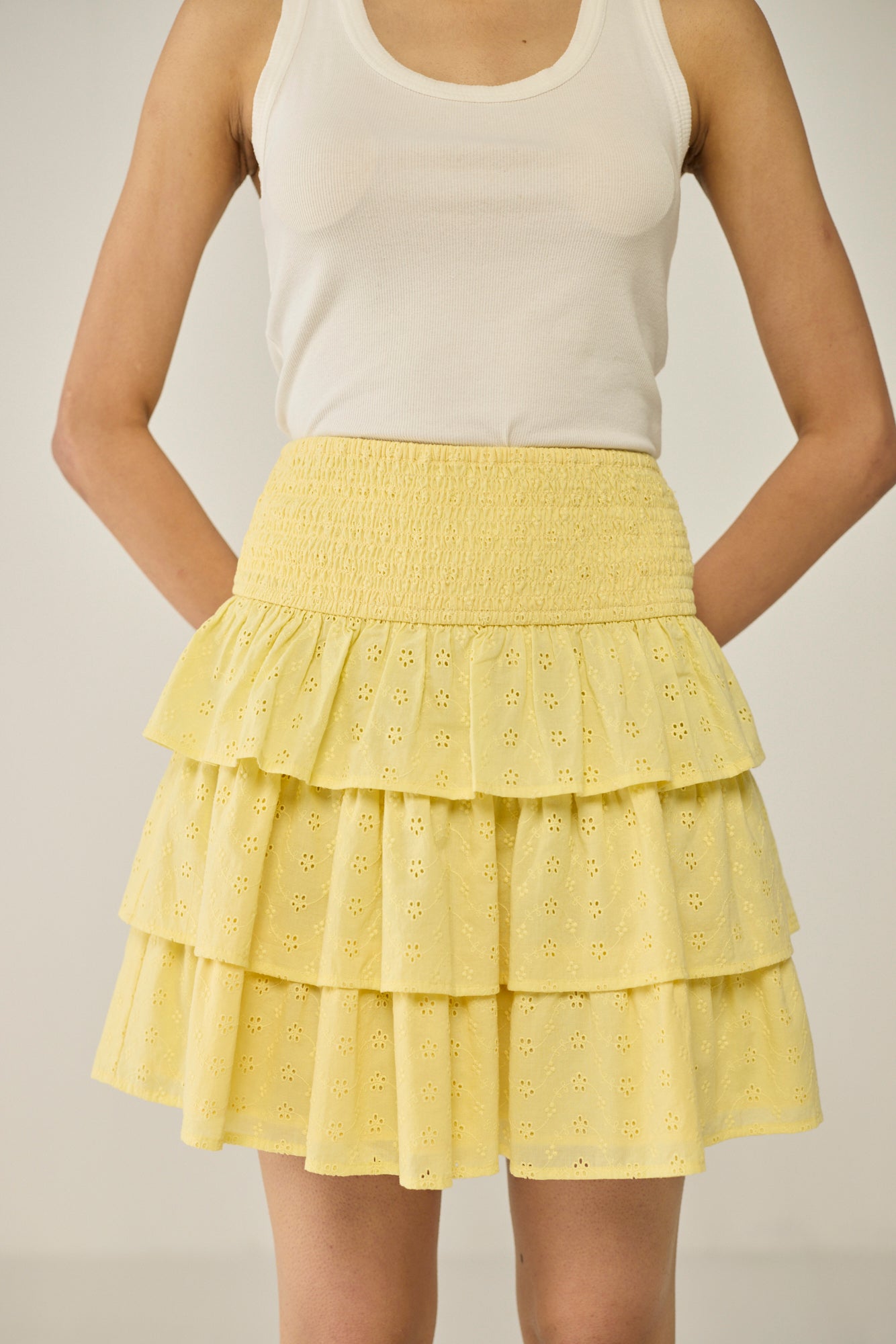Mini Tiered Skirt