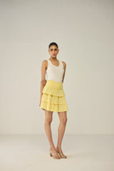 Mini Tiered Skirt