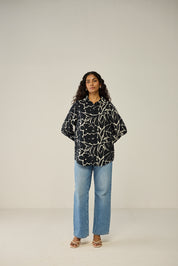 Classic long sleeve button-down shirt