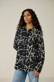 Classic long sleeve button-down shirt