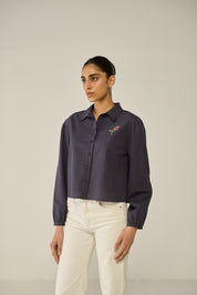 Cropped Fullsleeve Shirt