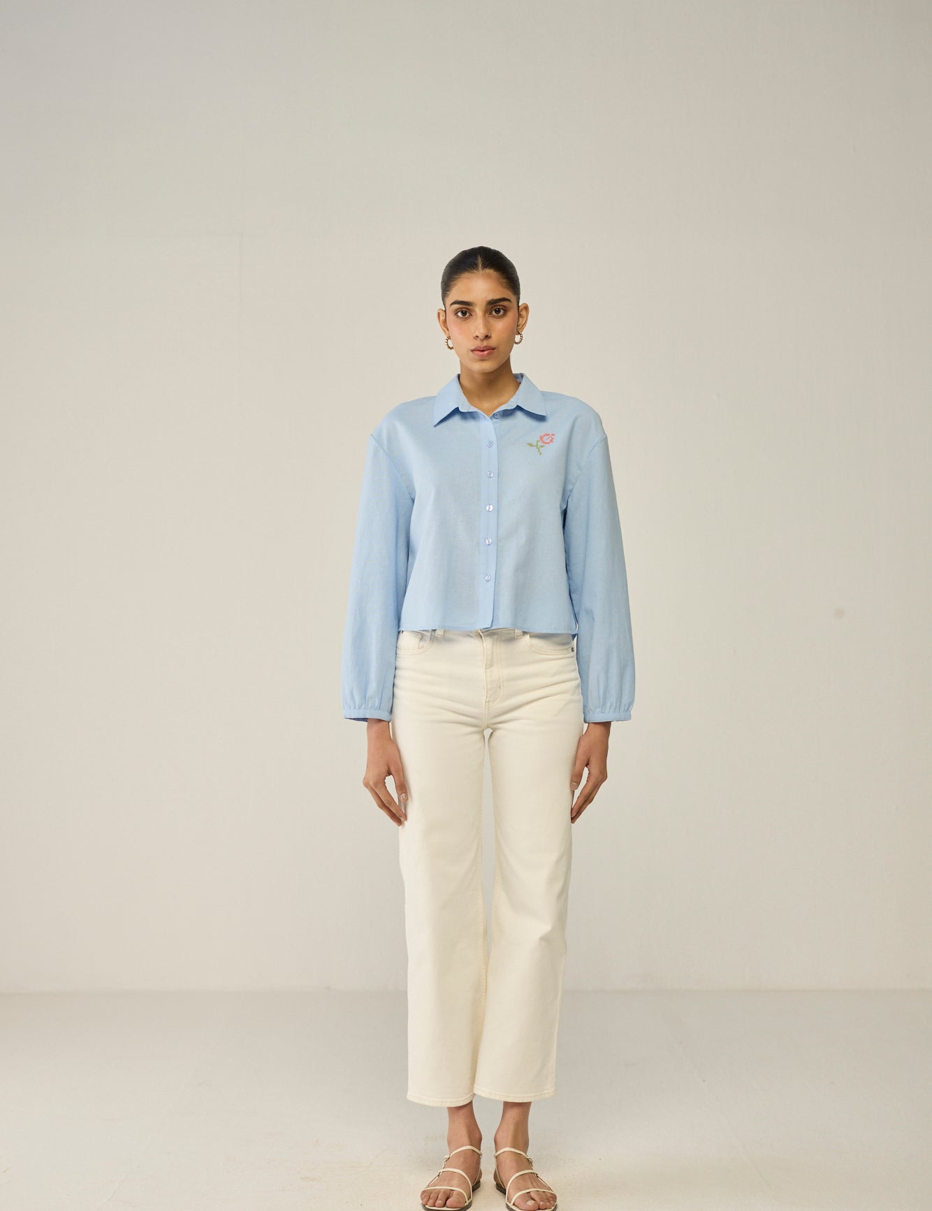 Cropped Fullsleeve Shirt