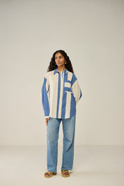 Classic long sleeve button-down shirt